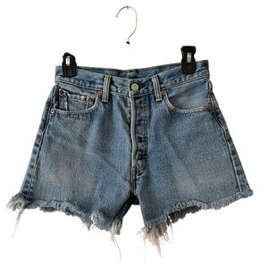 Levi's Blue Jean Shorts